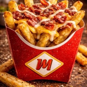 Turkey Bacon & Cheese Fries