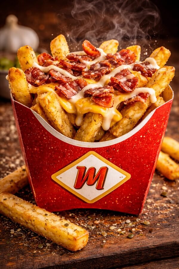 Turkey Bacon & Cheese Fries